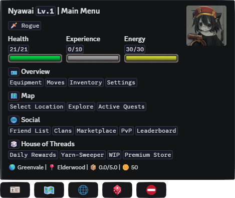 Main Menu Embed